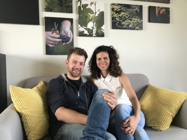 Jean Marc Seleque mit seiner Frau